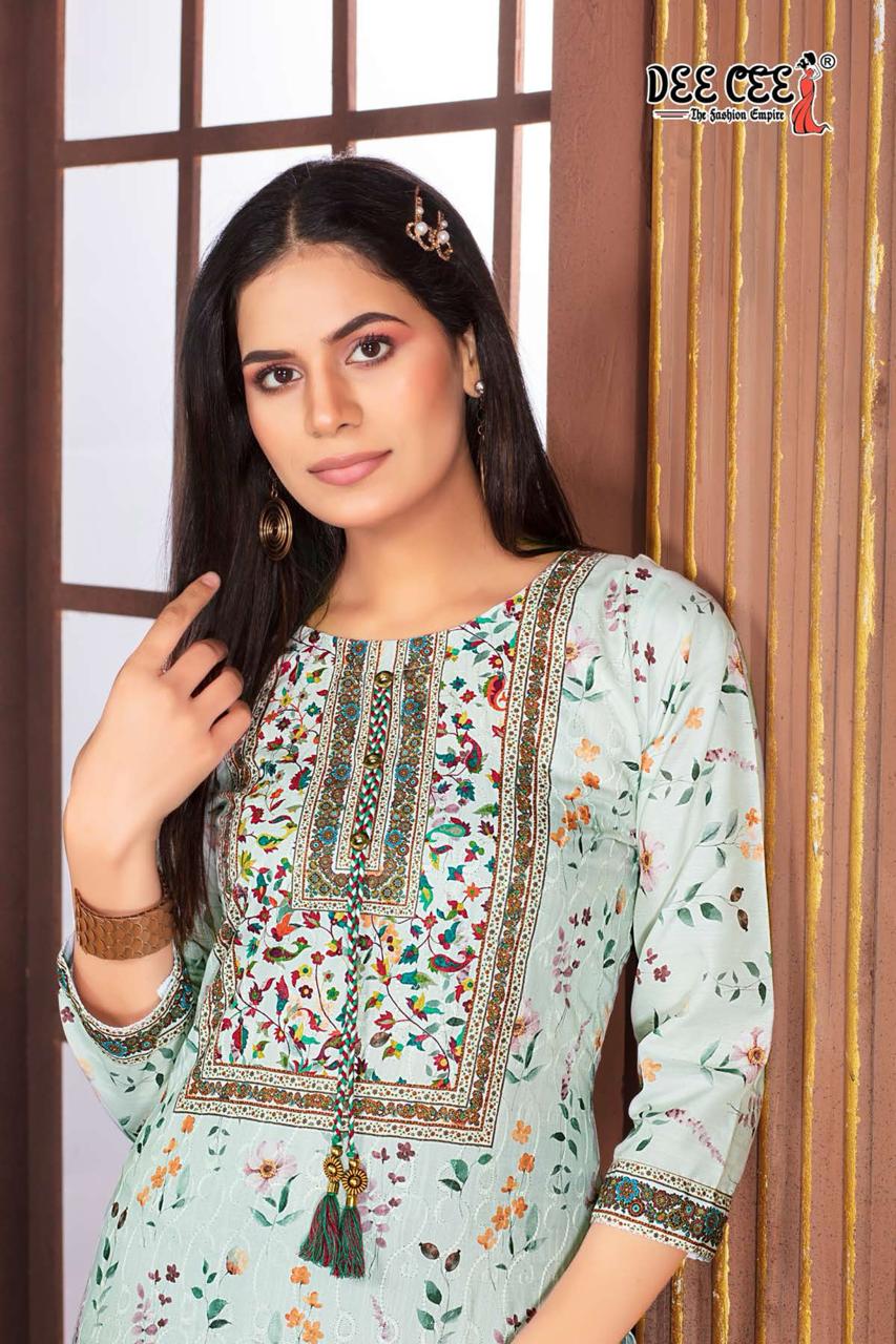 Diksha By Deecee A Line Printed Kurtis Wholesale Clothing Suppliers In India